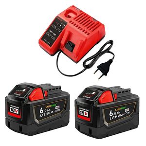 شارژر میلواکی  مدل m12 18c  به همراه باتری مجموعه دو عددی
